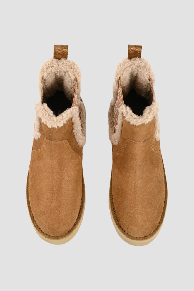 KARL LAGERFELD Caramel women's SKYLAR snow boots