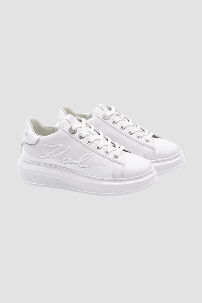 KARL LAGERFELD White women's KAPRI Karl Signia sneakers
