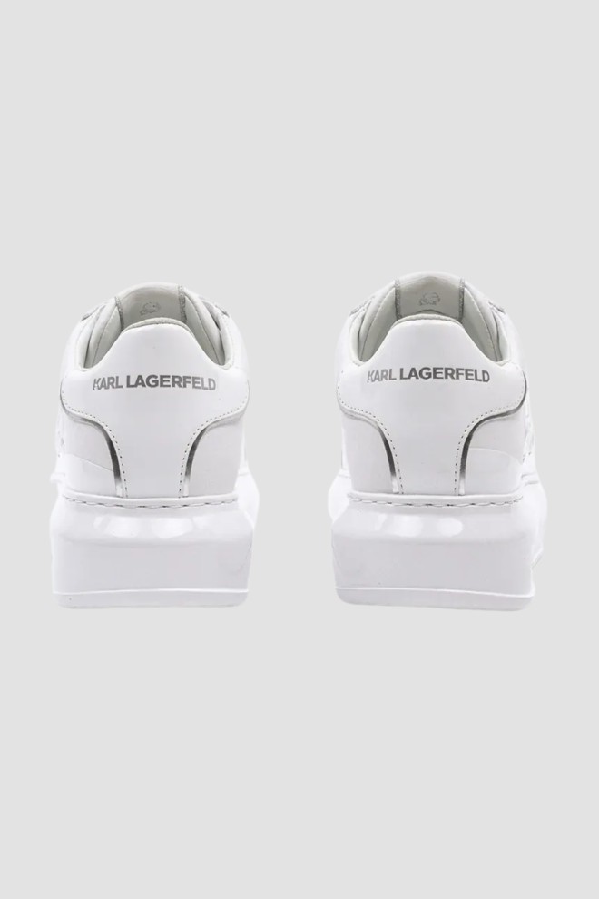KARL LAGERFELD Adidași KAPRI Karl Signia albi pentru femei