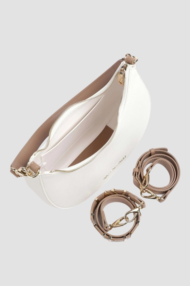 VALENTINO White Moon Alexia Hobo Bag