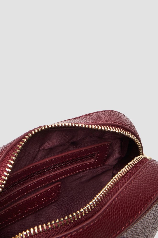 VALENTINO Maroon Divina Camera Bag