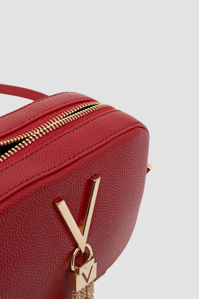 VALENTINO Czerwona torebka Divina Camera Bag