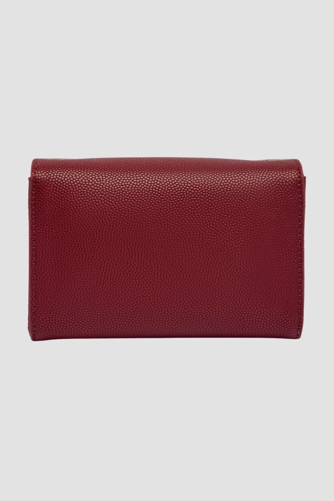VALENTINO Maroon Divina clutch bag
