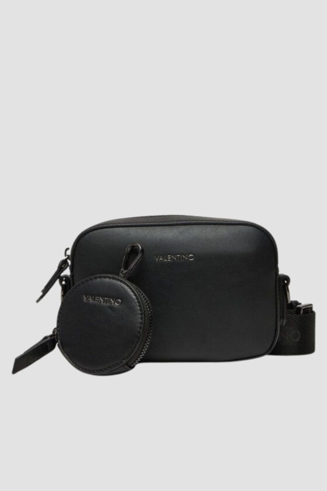VALENTINO Black men's Horizon Crossbody pouch