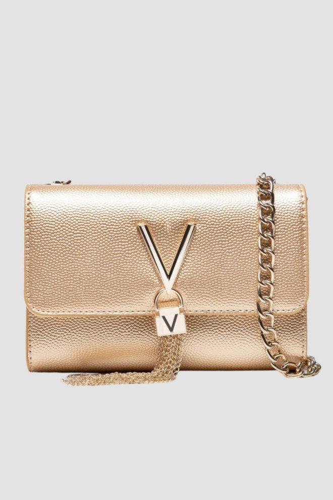 VALENTINO Złota kopertówka Divina
