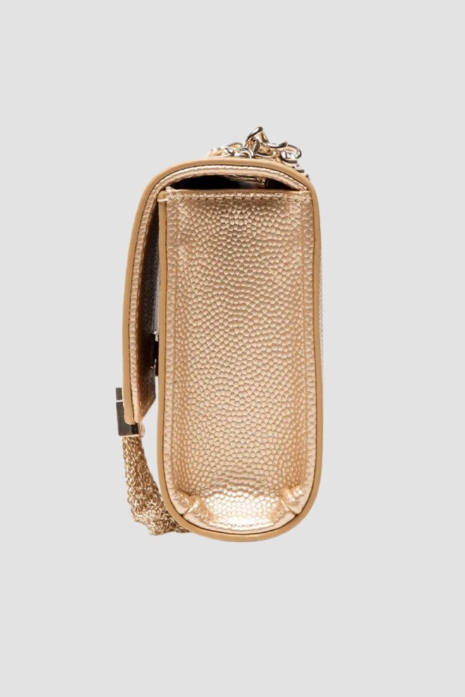 VALENTINO Gold Divina clutch bag