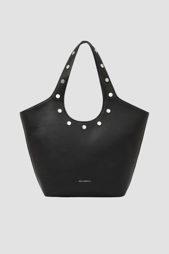 KARL LAGERFELD Geantă shopper Rocky Marais negru