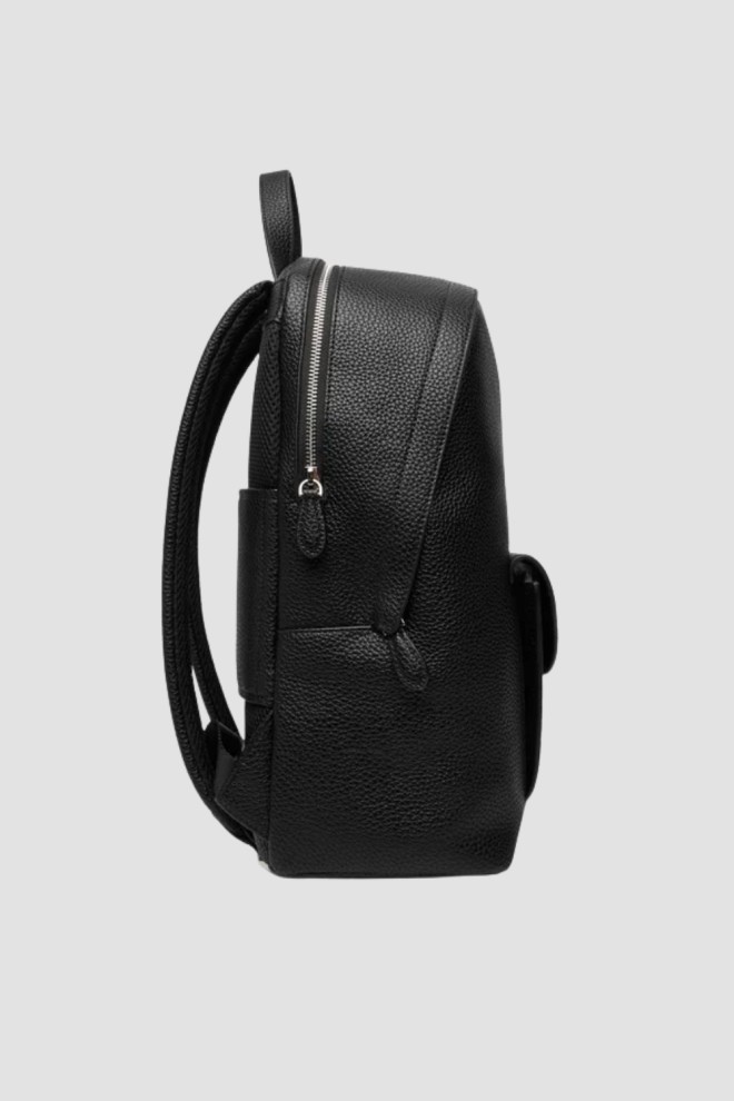 KARL LAGERFELD Black Women's Ikon Pebble Backpack