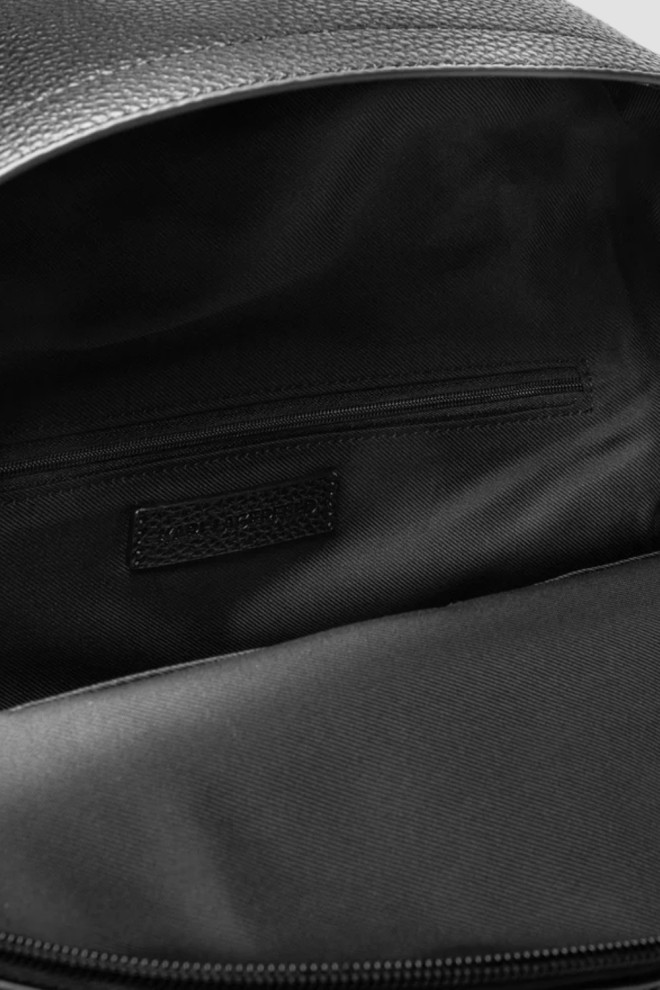 KARL LAGERFELD Czarny plecak damski Ikon Pebble