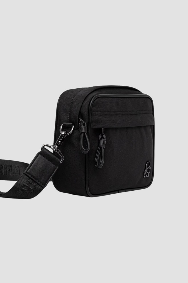 KARL LAGERFELD Чорна чоловіча сумка Kameo Crossbody