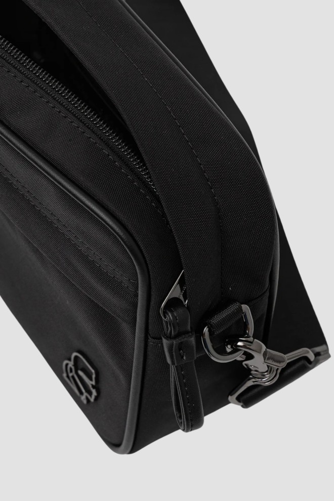 KARL LAGERFELD Czarna saszetka męska Kameo Crossbody