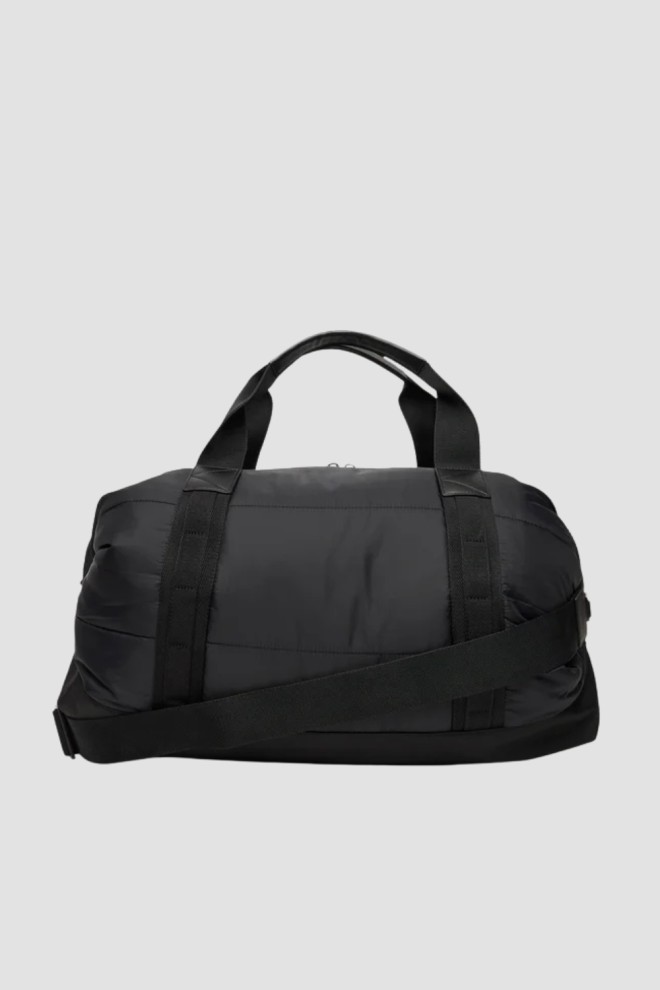 KARL LAGERFELD Black Quilted Travel Bag