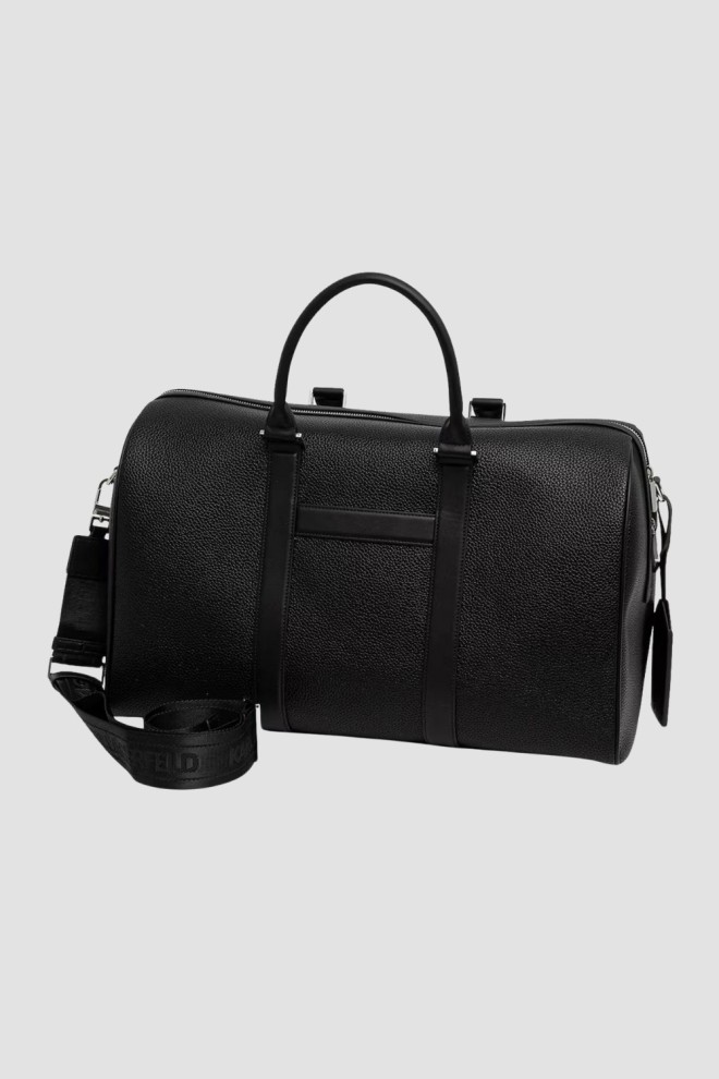 Дорожня сумка на вихідні KARL LAGERFELD Black Ikon Outline