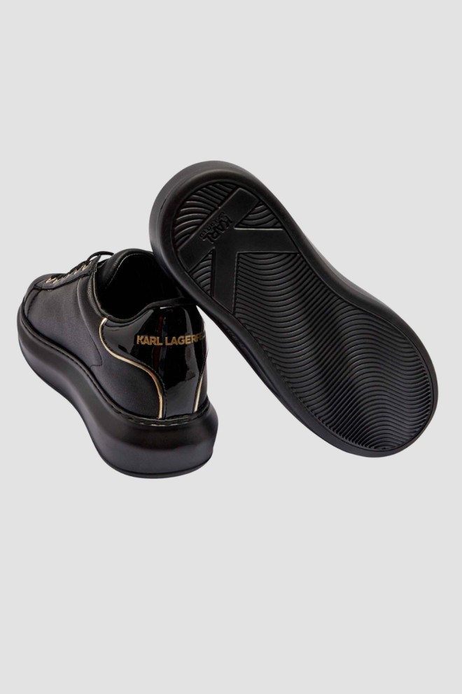 KARL LAGERFELD Negru femei KAPRI Strass Karl Trim adidași