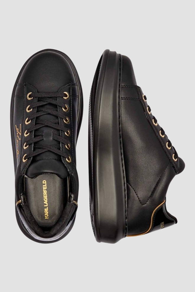 KARL LAGERFELD Negru femei KAPRI Strass Karl Trim adidași