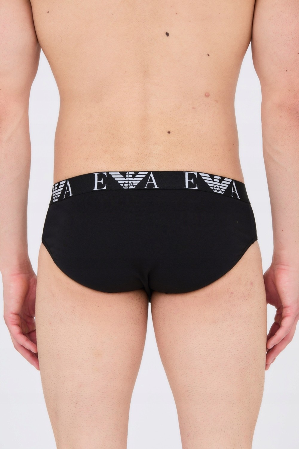 EMPORIO ARMANI 3-pack briefs black, green