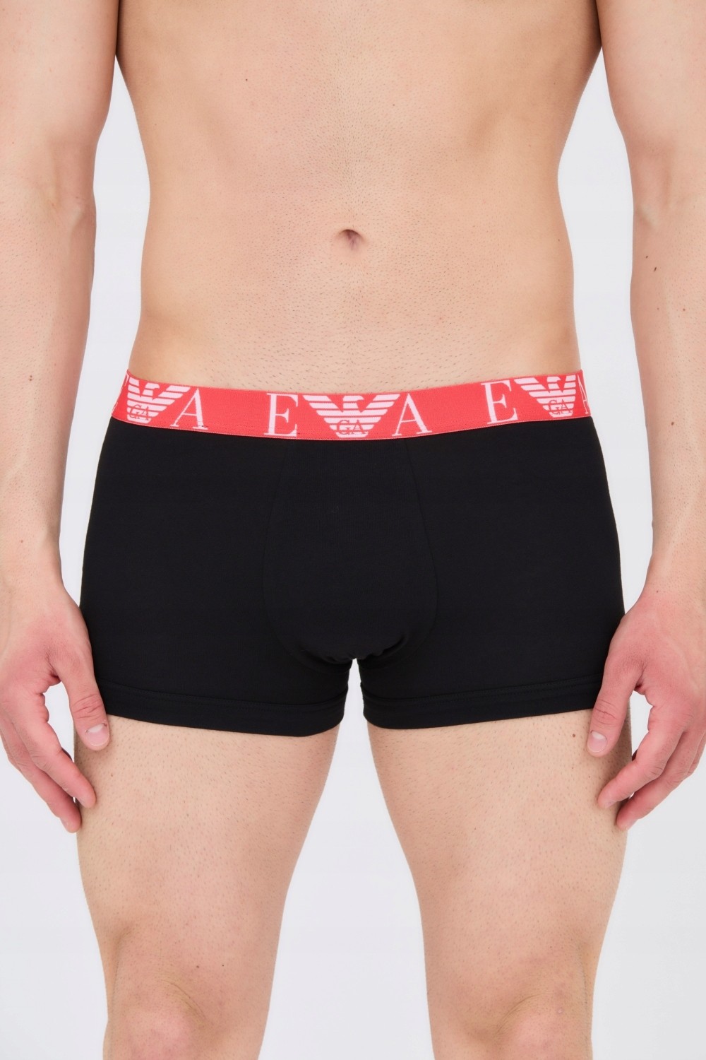 EMPORIO ARMANI Комплет чорної чоловічої білизни-боксерок 3PACK