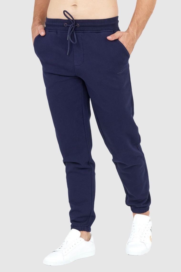 AERONAUTICA MILITARE Navy blue men's sweatpants