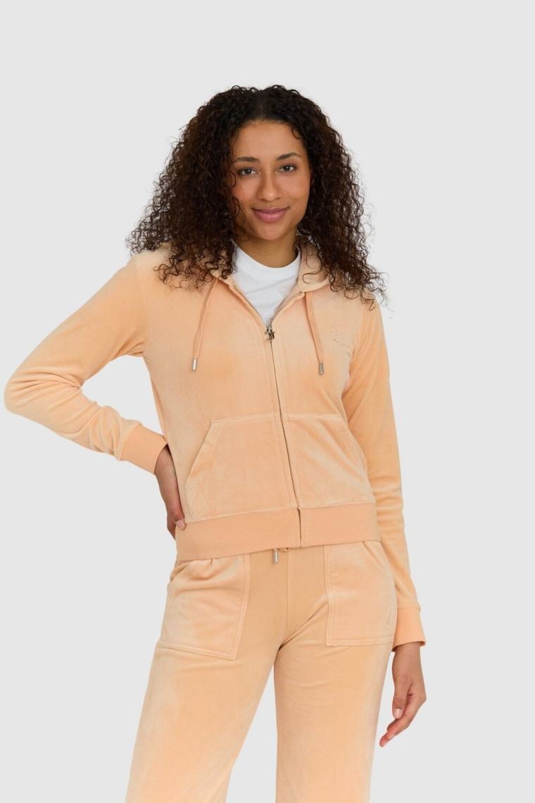 JUICY COUTURE Персиковий жіночий світшот Robertson