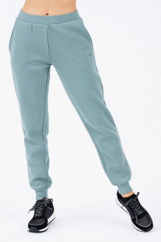 Pantaloni de trening pentru femei EMPORIO ARMANI Green