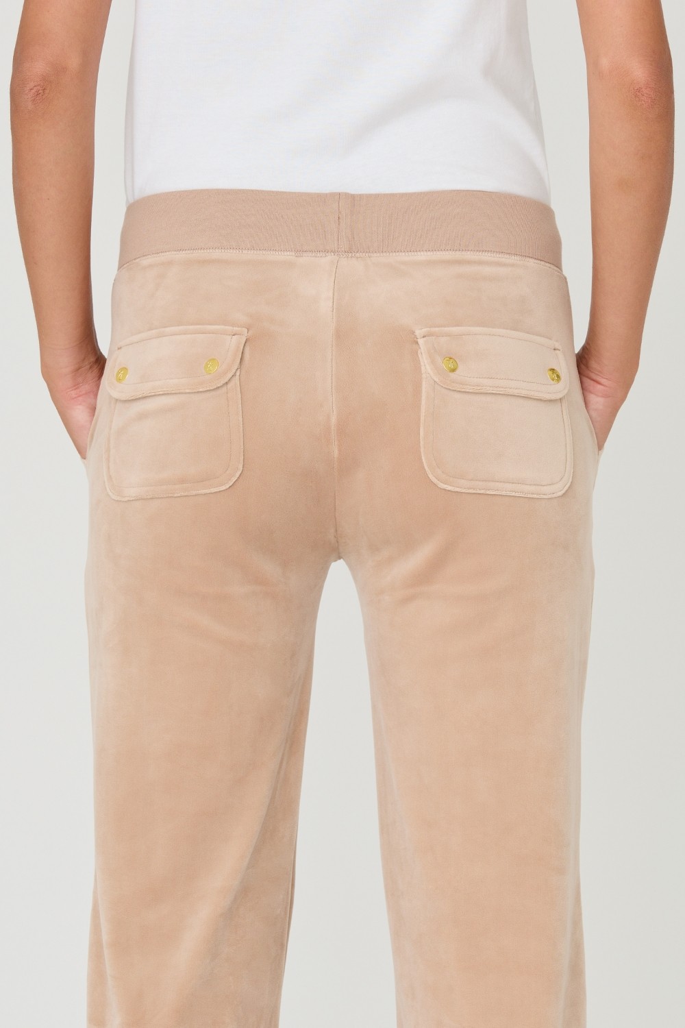 JUICY COUTURE Beige Del Ray Pants