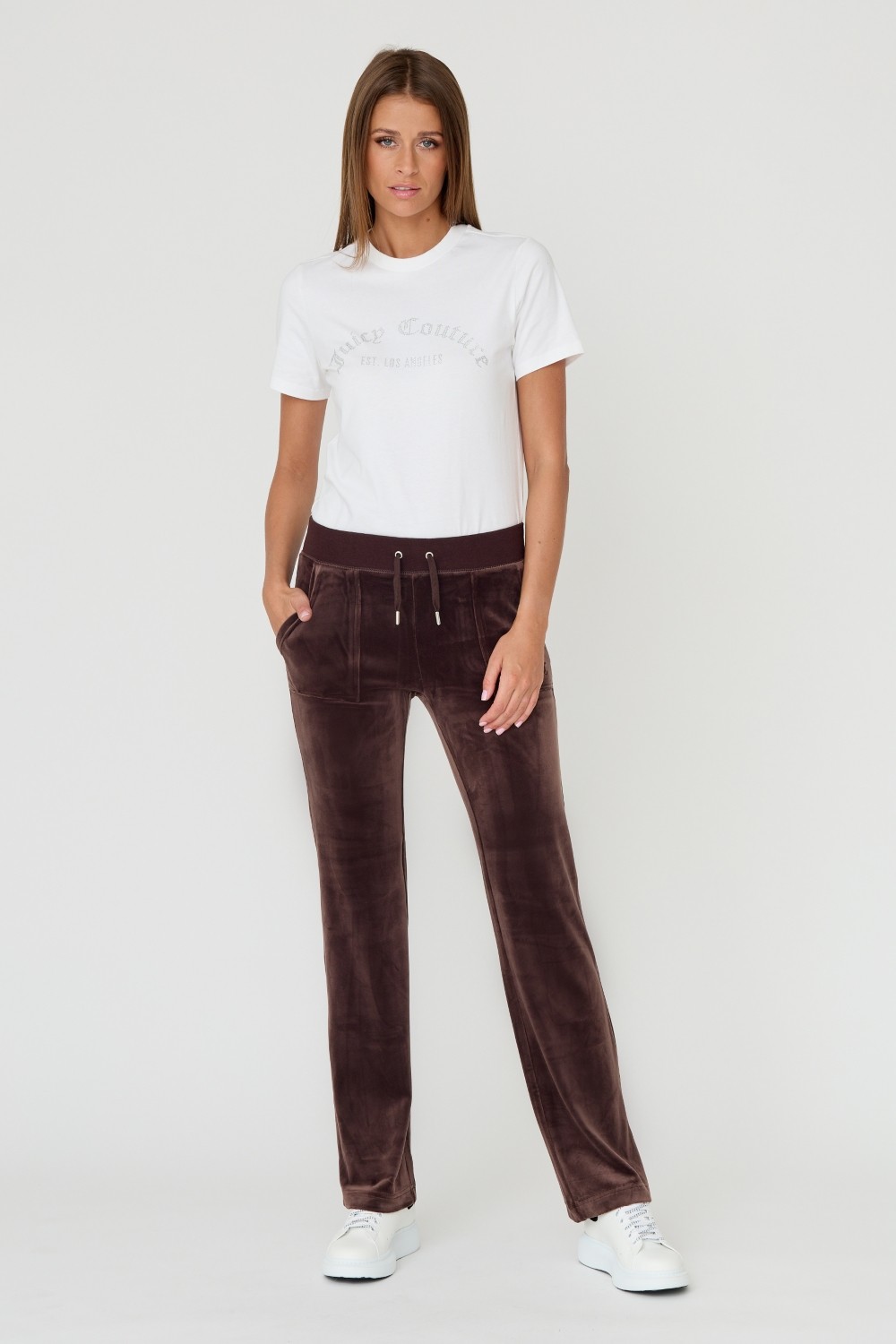 JUICY COUTURE Brown Del Ray Pants