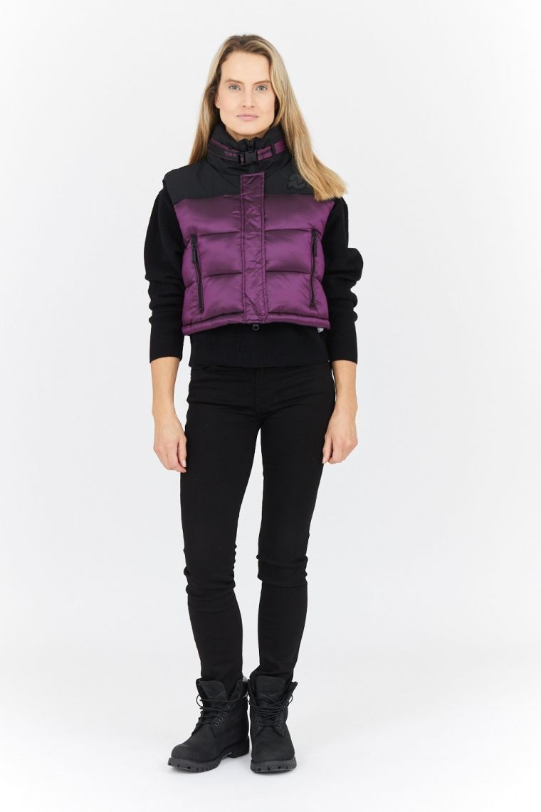 INVICTA Purple Down Short Sleeveless Women's Sleeveless.