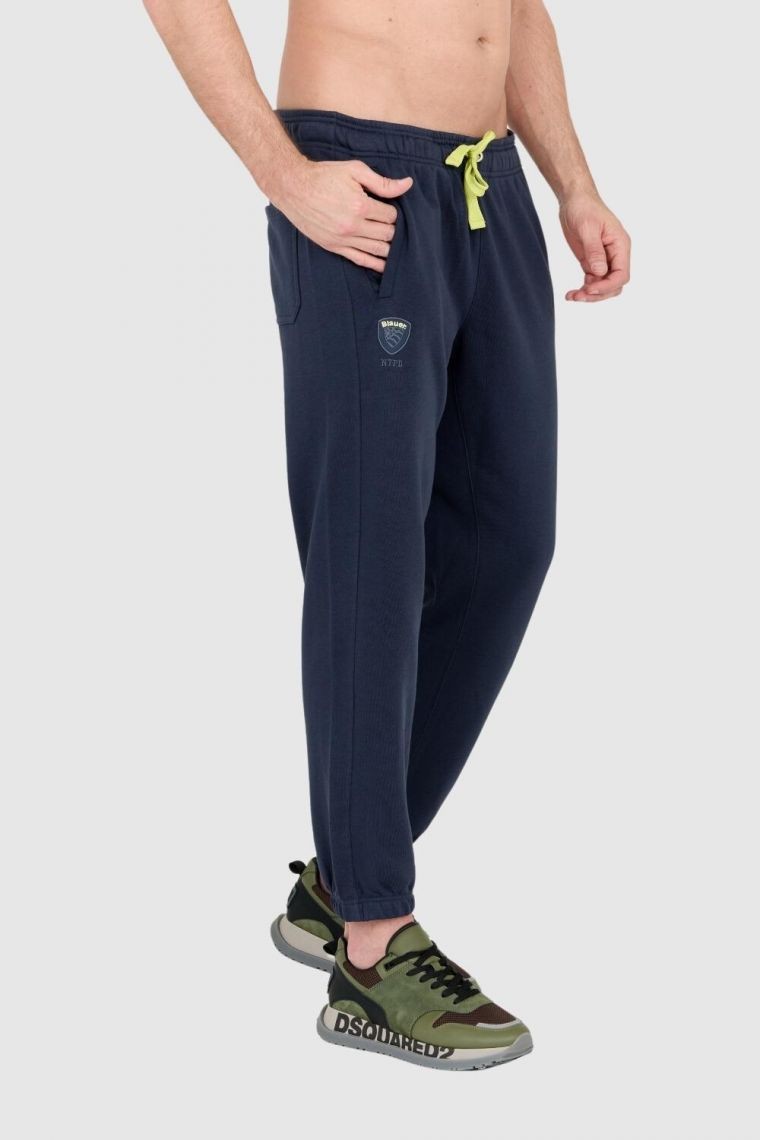 BLAUER Pants navy blue