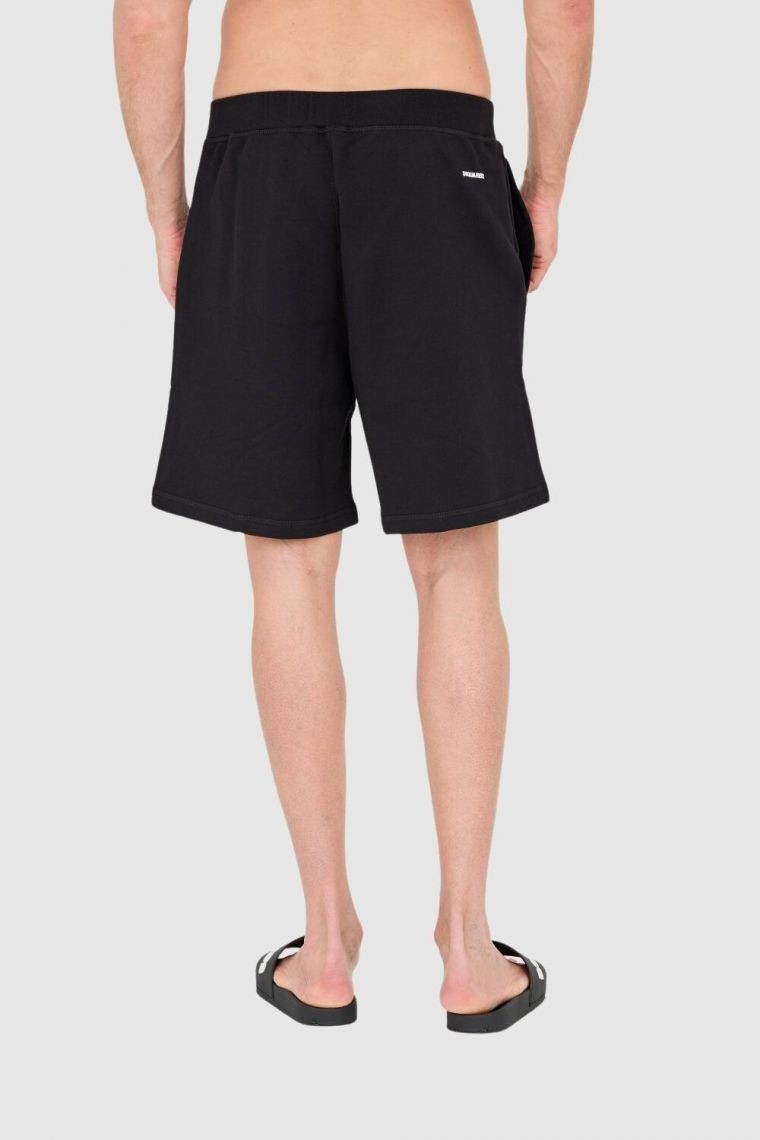 DSQUARED2 Men's black cotton shorts