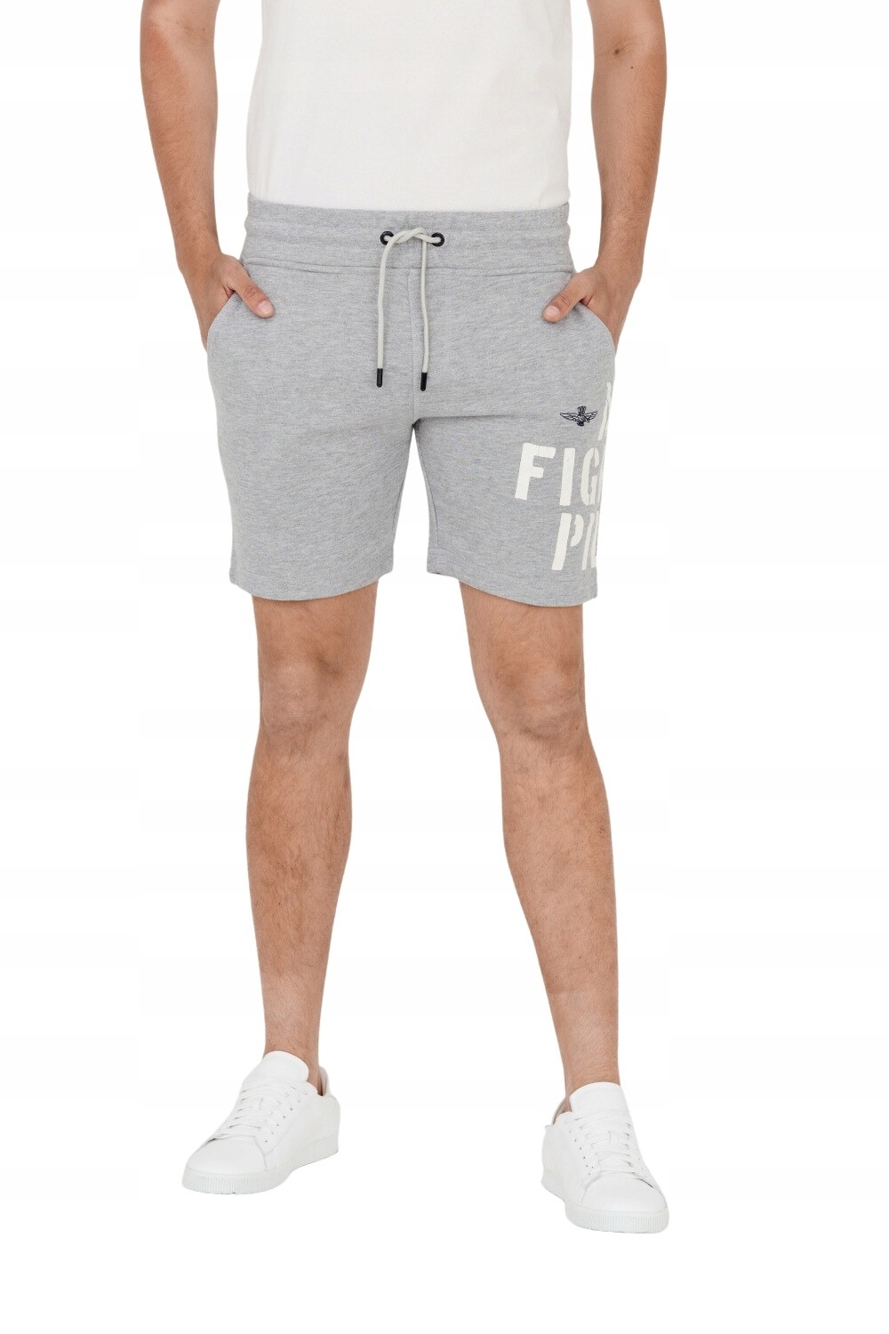 AERONAUTICA MILITARE Men's grey Bermuda shorts