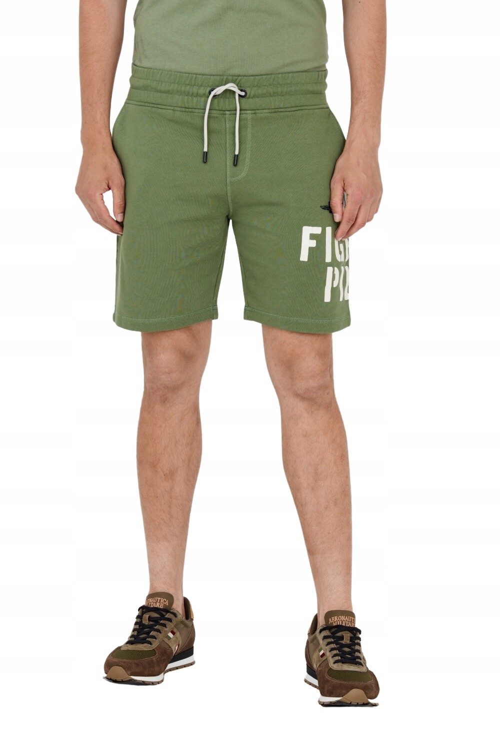 AERONAUTICA MILITARE Men's green Bermuda shorts