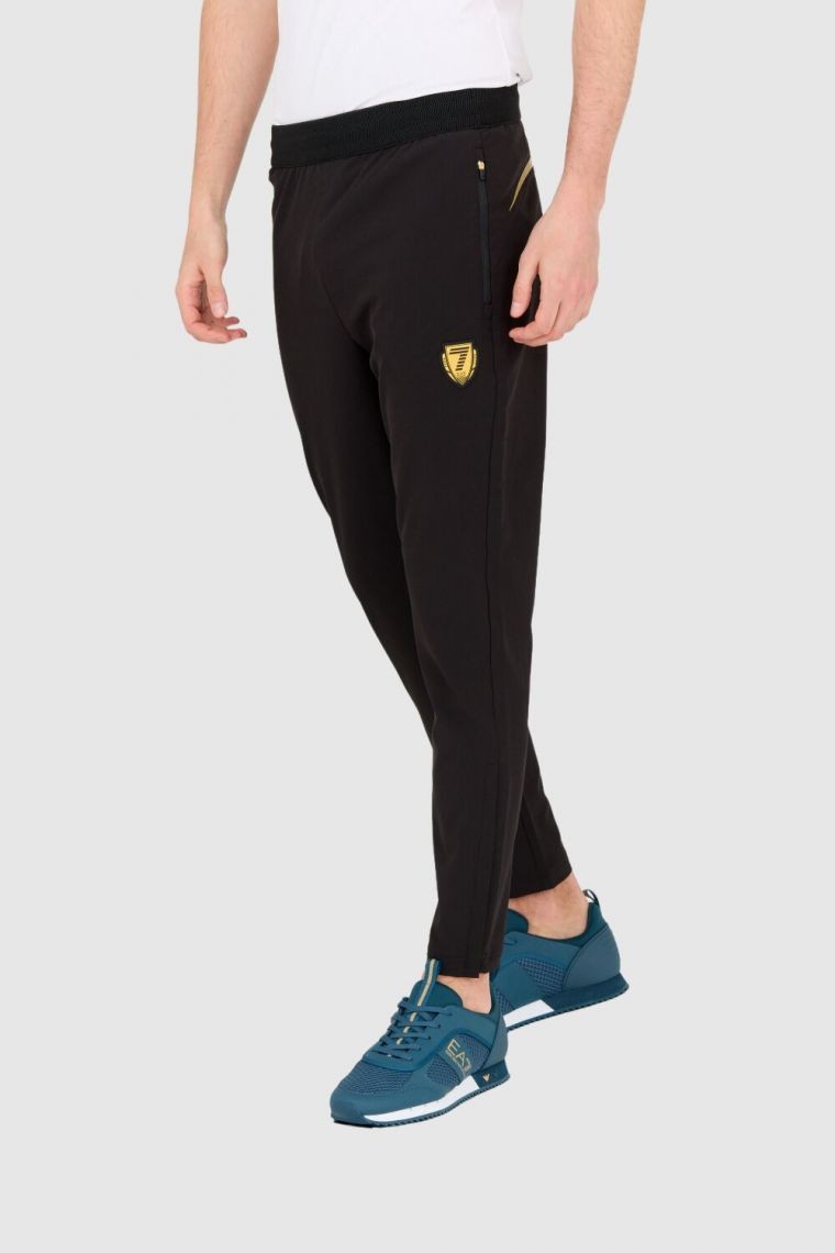 EA7 Czarny męski dres