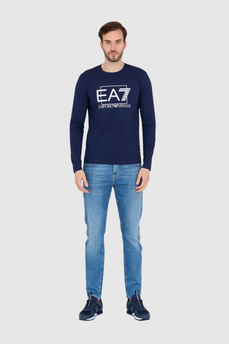 EA7 Longsleeve navy blue