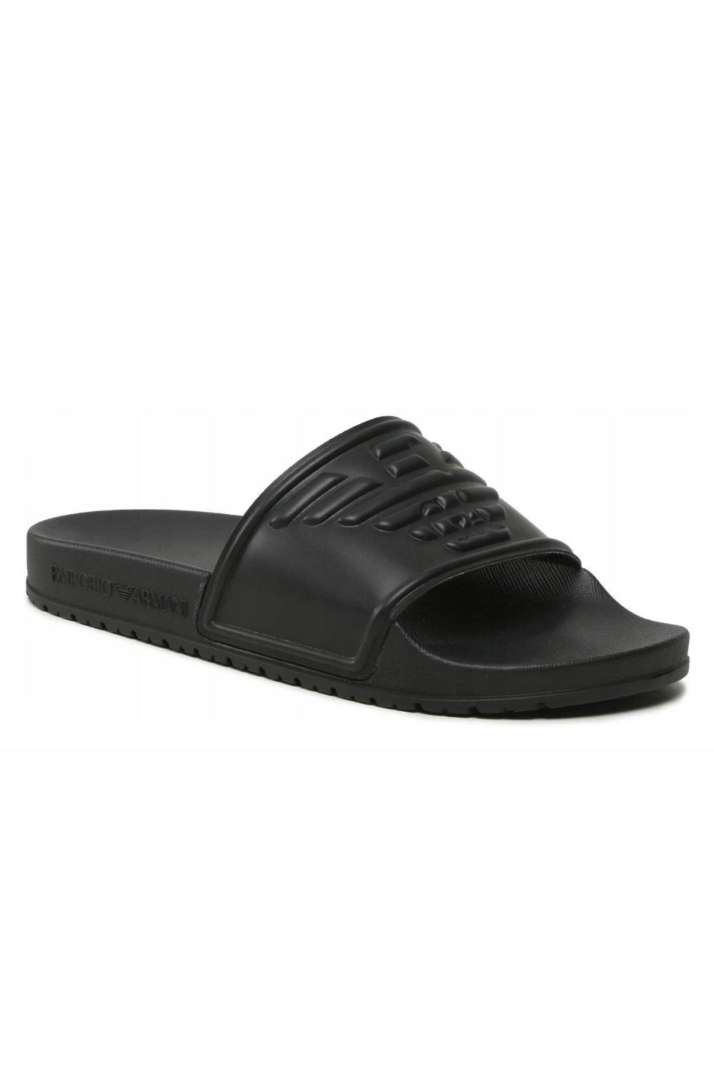 EMPORIO ARMANI Flip-flops cu logo negru
