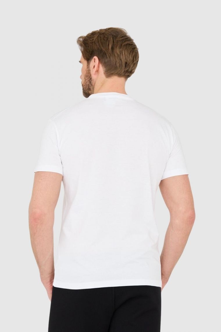 DSQUARED2 White cotton t-shirt with small logo