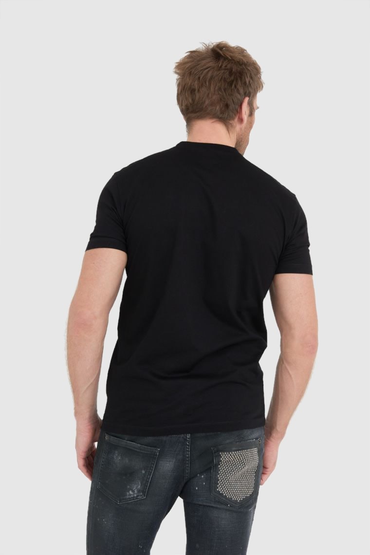 DSQUARED2 Black men's ibra t-shirt