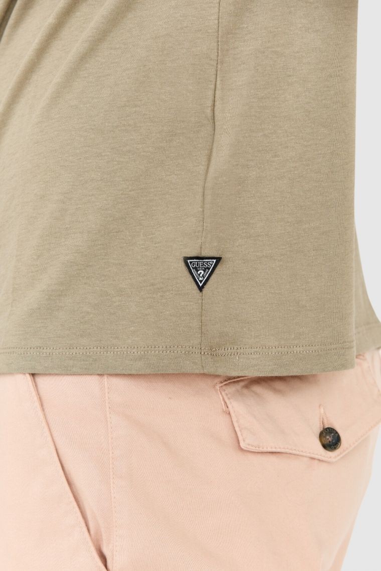 GUESS T-shirt green slim fit