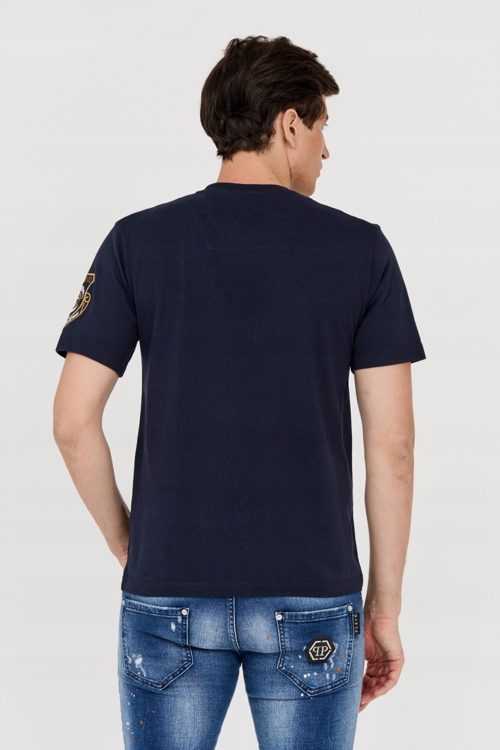 AERONAUTICA MILITARE Men's navy blue t-shirt