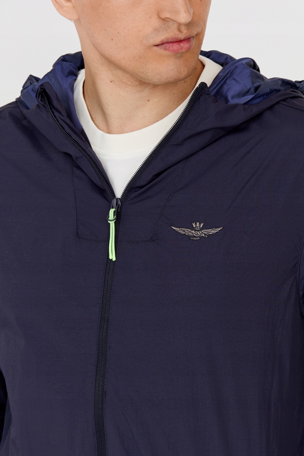 AERONAUTICA MILITARE Men's navy blue jacket