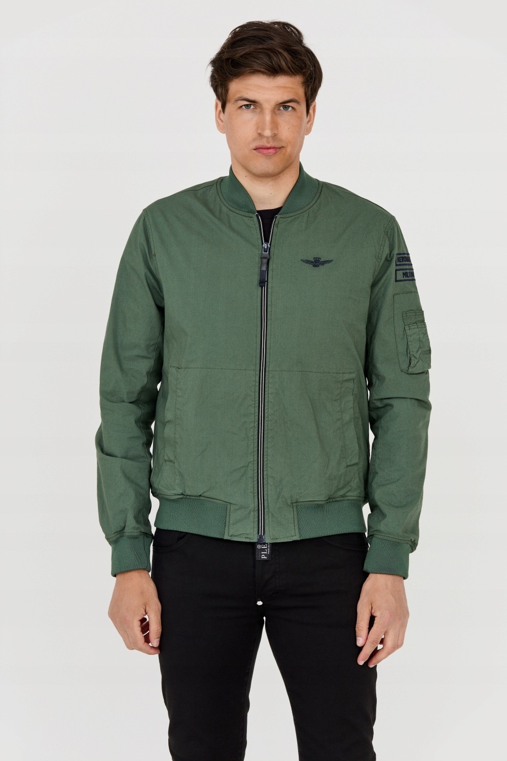 AERONAUTICA MILITARE Green Bomber Jacket