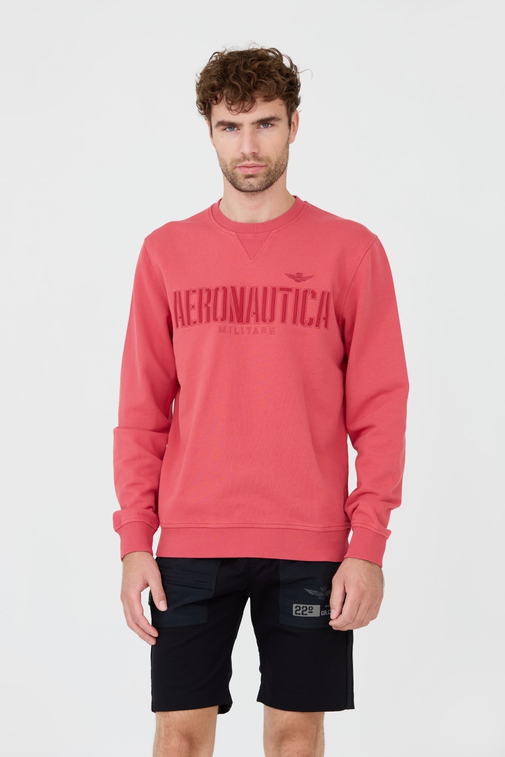 AERONAUTICA MILITARE Pink sweatshirt