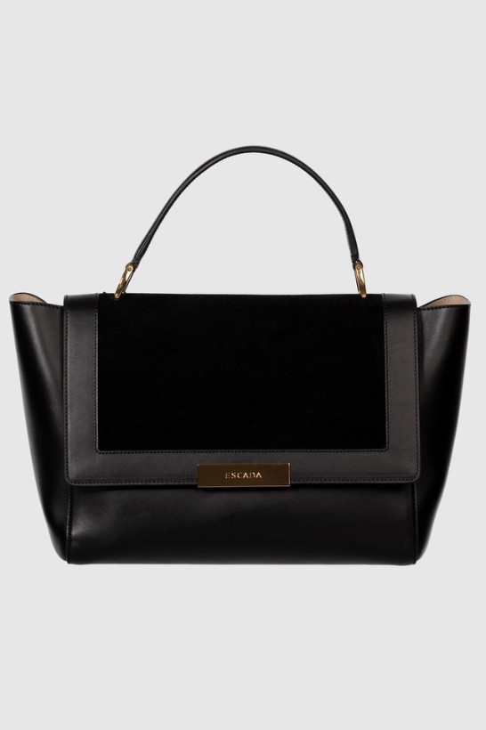 ESCADA Leather Handbag Black