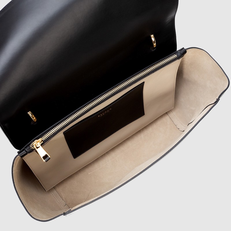 ESCADA Torebka skórzana czarna