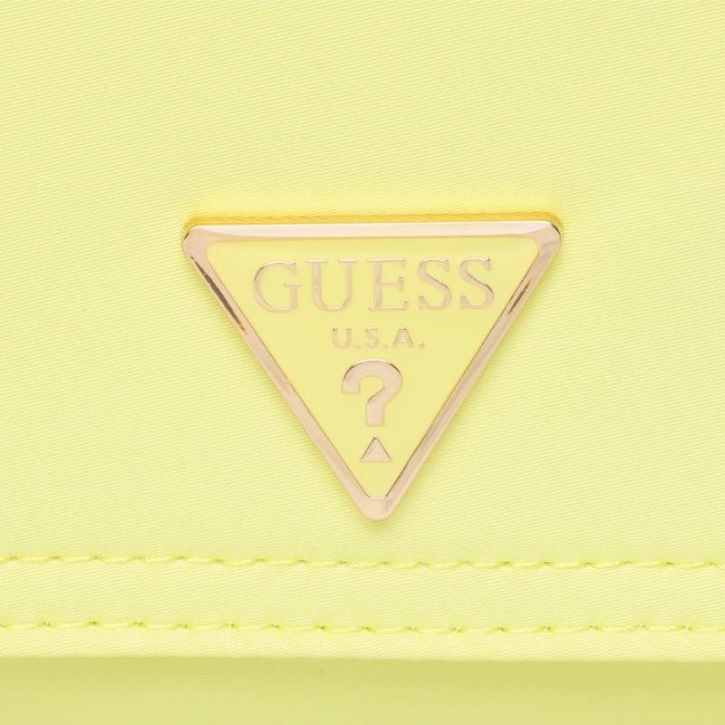 GUESS Жовта сумочка з маленьким гаманцем eco gemma