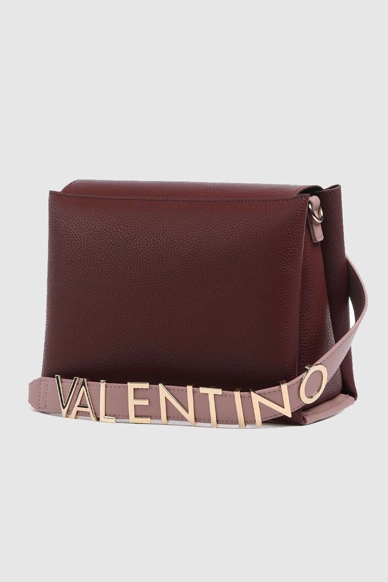 VALENTINO Maroon alexia postbag