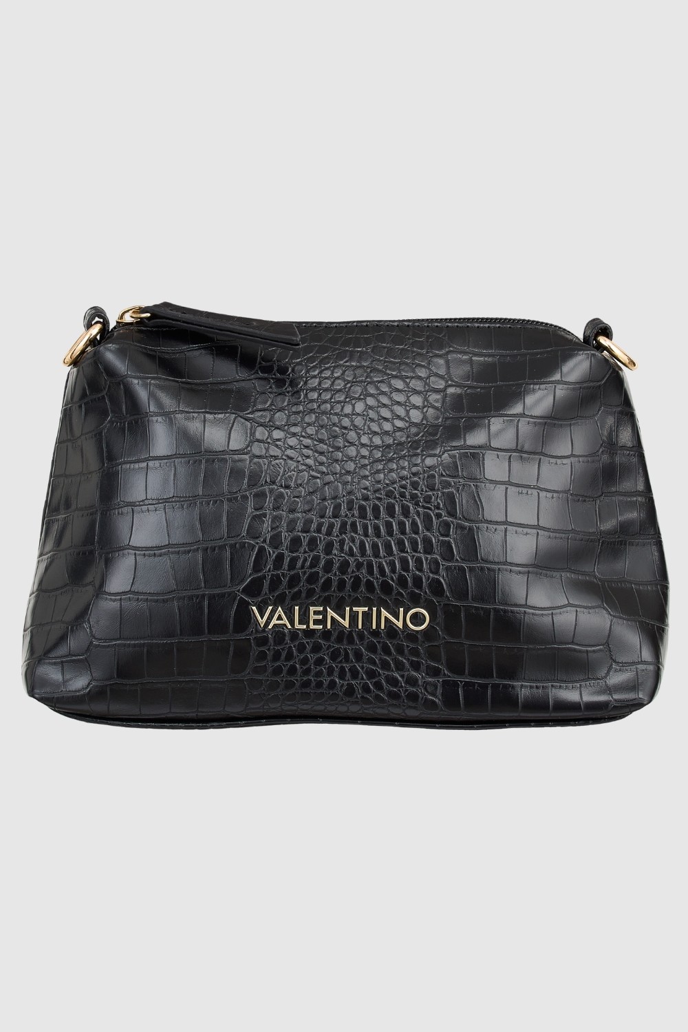 VALENTINO Small Black Wool Handbag