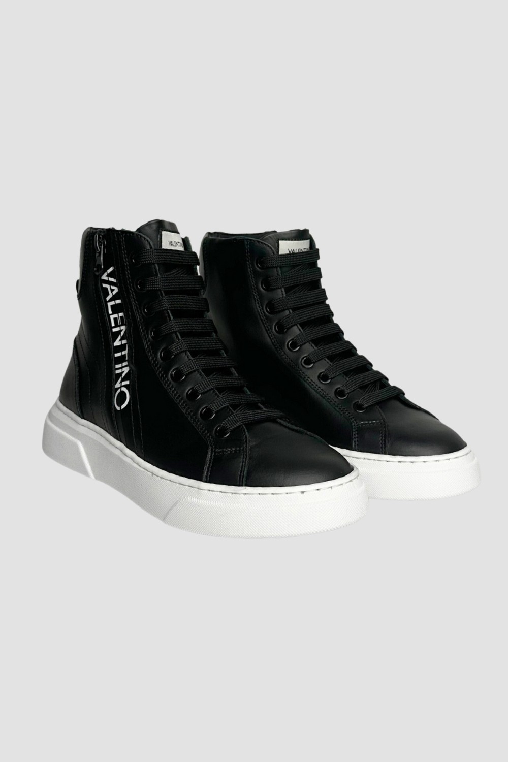 Чорні кросівки VALENTINO HIGH-TOP