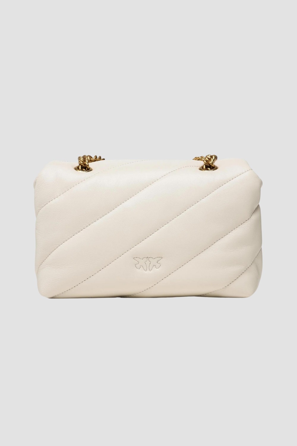 PINKO White Love Puff Mini CL Handbag