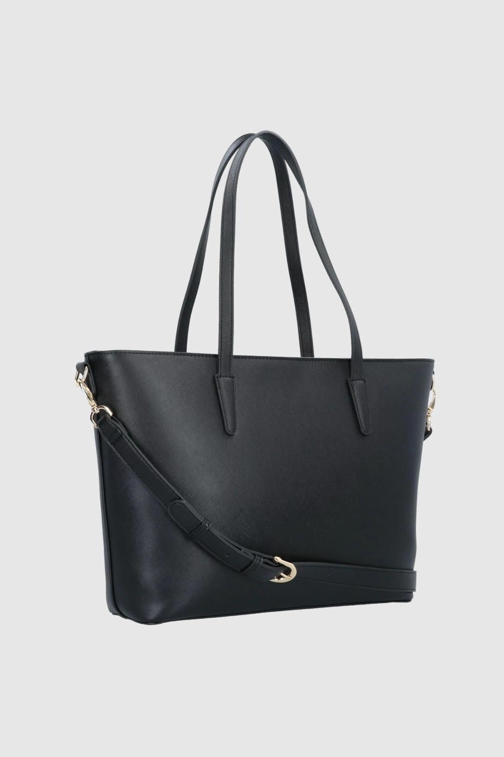 VALENTINO Black Zero Shopping shopper bag