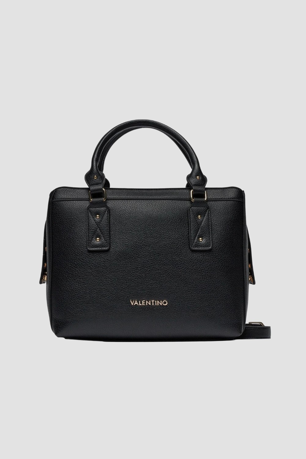 VALENTINO Black large Megeve handbag